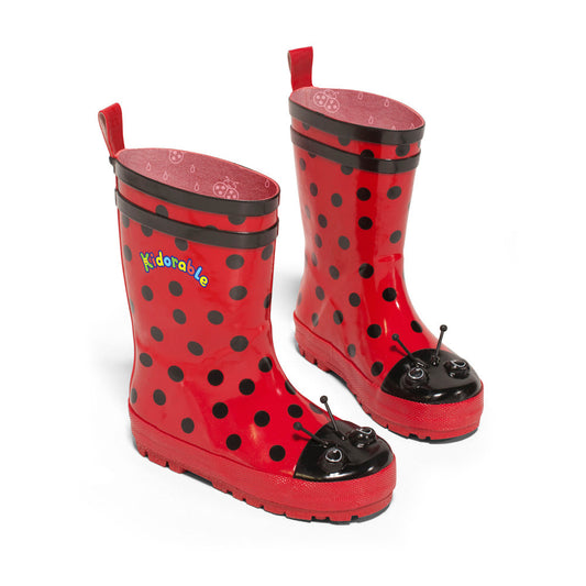 Ladybug Rain Boots