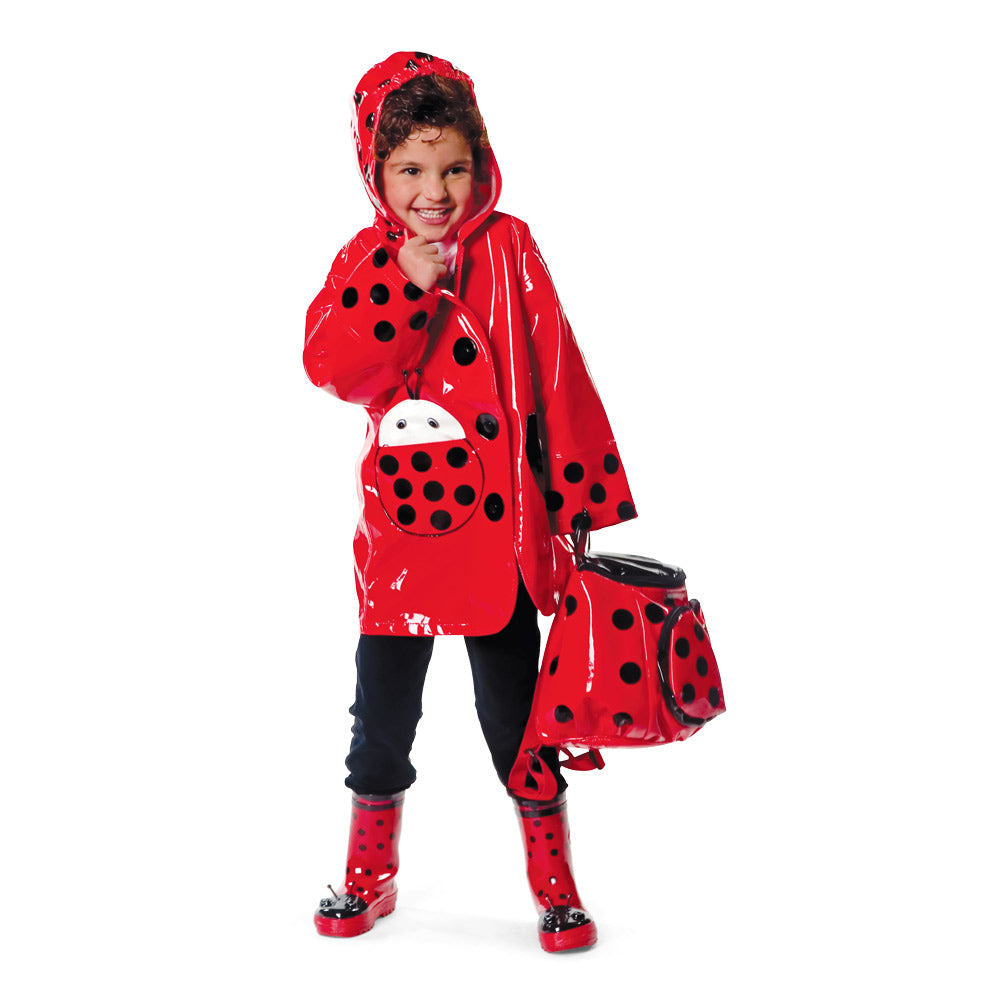 Ladybug Rain Boots