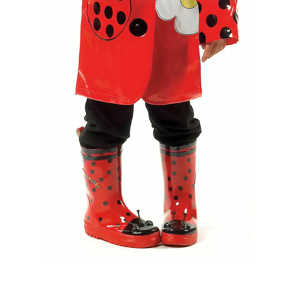 Ladybug Rain Boots